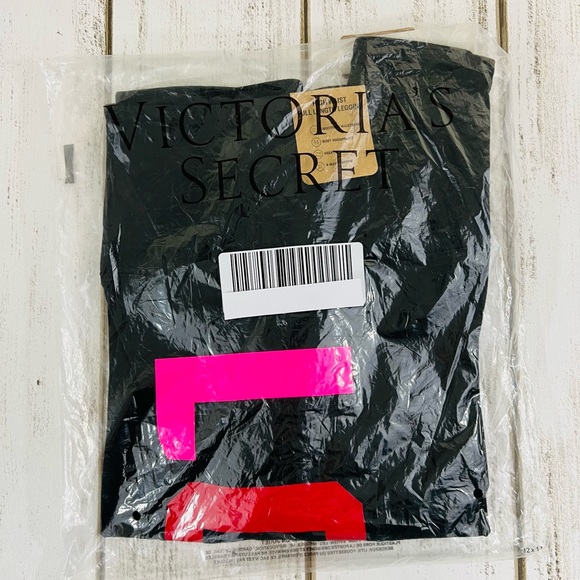 VS PINK Cotton High Waist Full Length Leggings Large - Picture 7 of 9